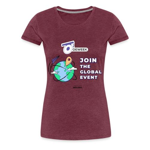 Join the global event - OEWeek 2026 - Women's Premium T-Shirt