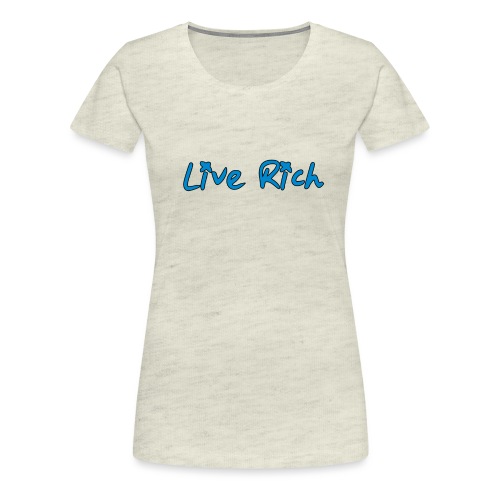 liverichlogo4panthersndblack - Women's Premium T-Shirt