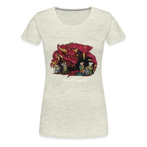Red Dragon Encounter - Women's Premium T-Shirt