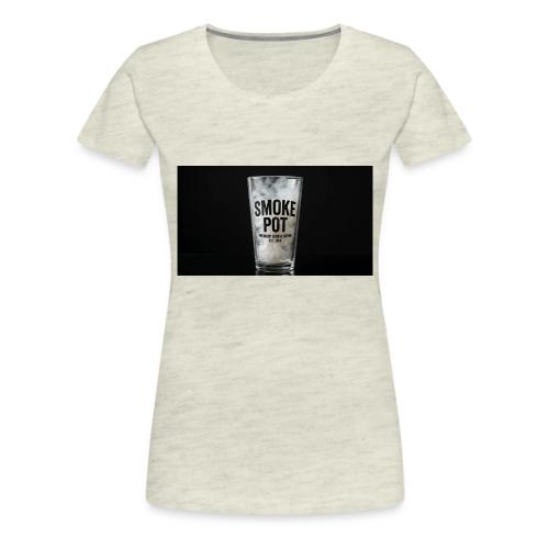 **Smoke Pot Glass TEE** - Women's Premium T-Shirt