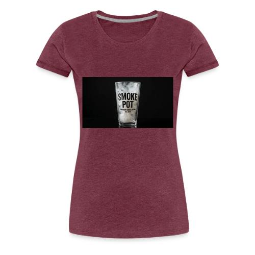 **Smoke Pot Glass TEE** - Women's Premium T-Shirt