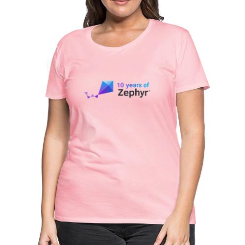 Zephyr 10th Anniversary Horizontal Color - Women's Premium T-Shirt