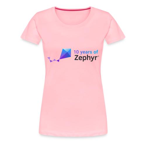 Zephyr 10th Anniversary Horizontal Color - Women's Premium T-Shirt