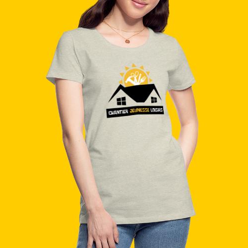 Chantier Jeunesse Loisirs - T-shirt premium pour femmes