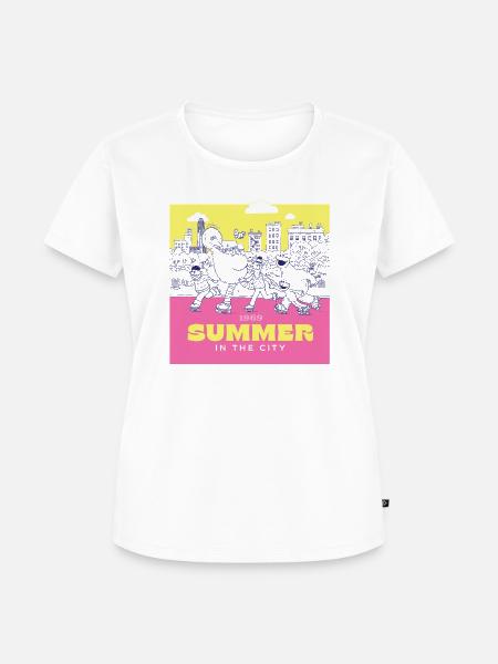 - Women's Premium T-Shirt - white - Front