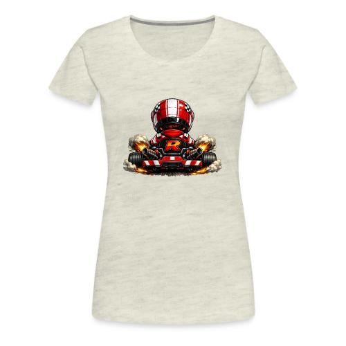Carcadelogoracerback - Women's Premium T-Shirt