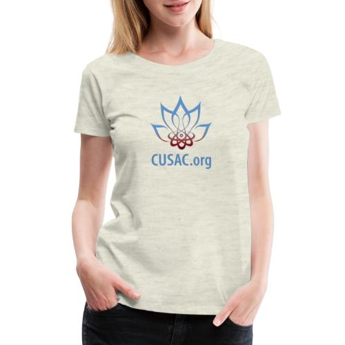 CUSAC Logo - Women's Premium T-Shirt