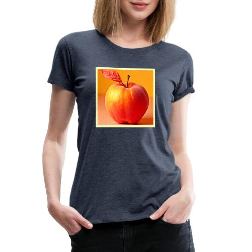Golden Peach Perfection Design - Women's Premium T-Shirt