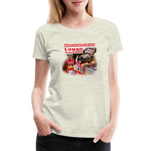 Logan Schuchart #LetsRaceTwo Winner - Women's Premium T-Shirt