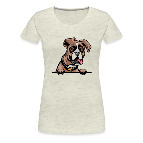 Animal Dog Boxer - Women's Premium T-Shirt