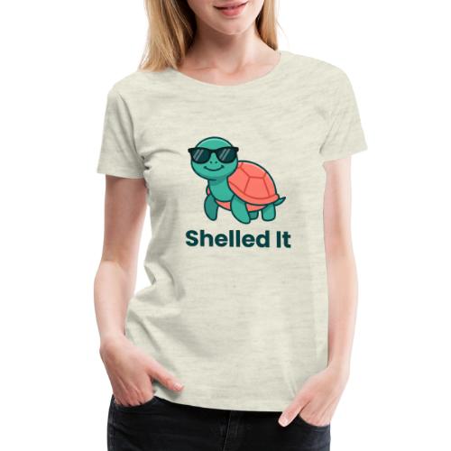 Funny Turtle Sunglasses Shelled It Cute Gift - Women's Premium T-Shirt