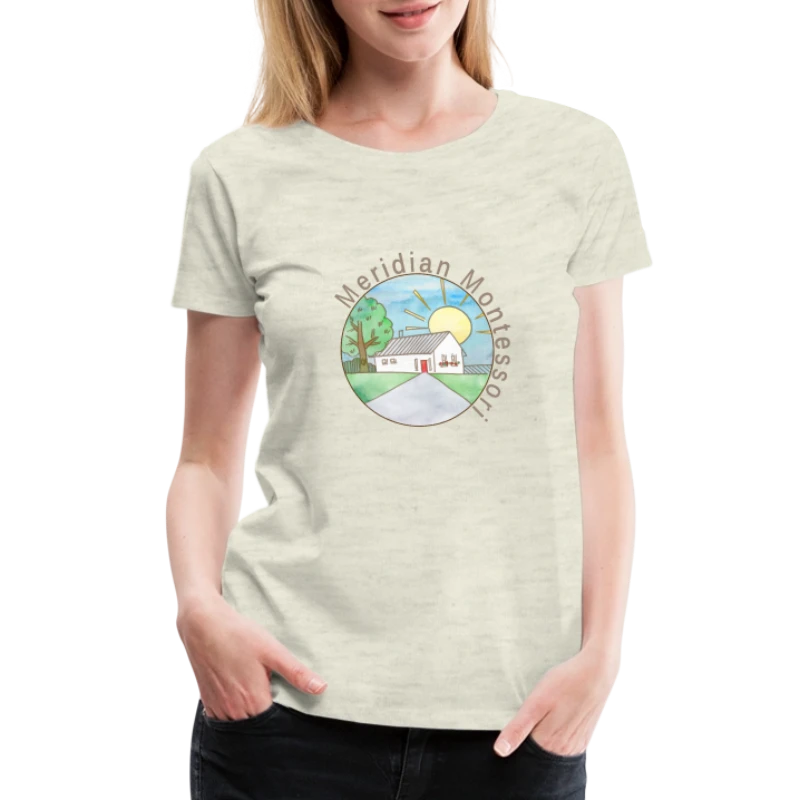 Meridian Montessori - Women's Premium T-Shirt