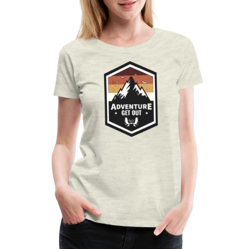 Alaska Hoodie Adventure Design - Women's Premium T-Shirt