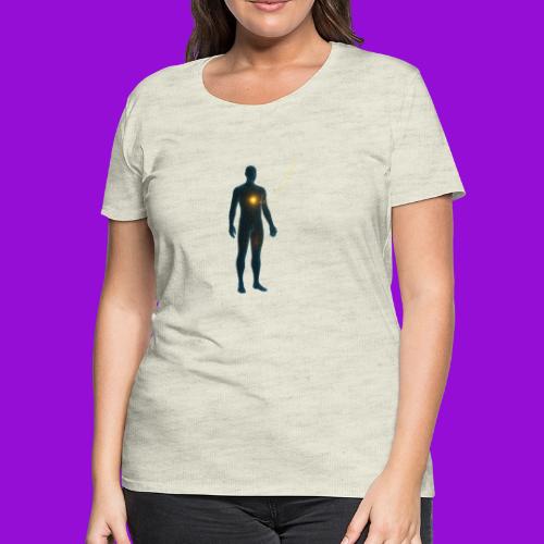 Glowing Chest Personl - Women's Premium T-Shirt