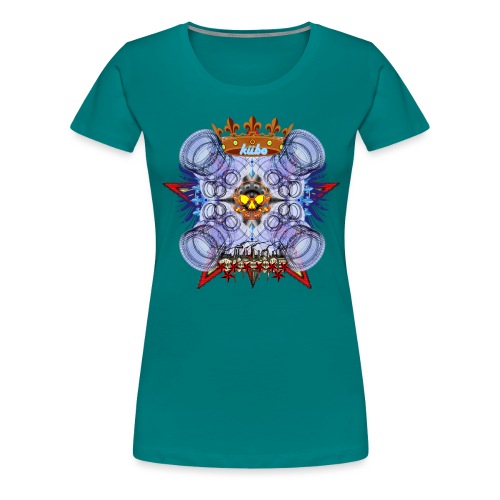 Crown Skully - Women's Premium T-Shirt