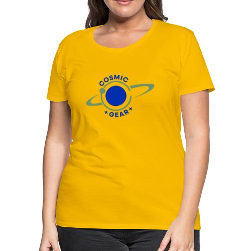 Cosmic Gear - Blue planet - Women's Premium T-Shirt