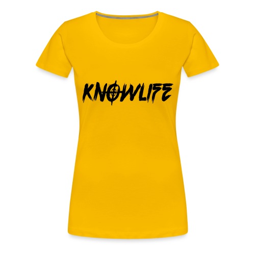 Knowlife Target - Women's Premium T-Shirt