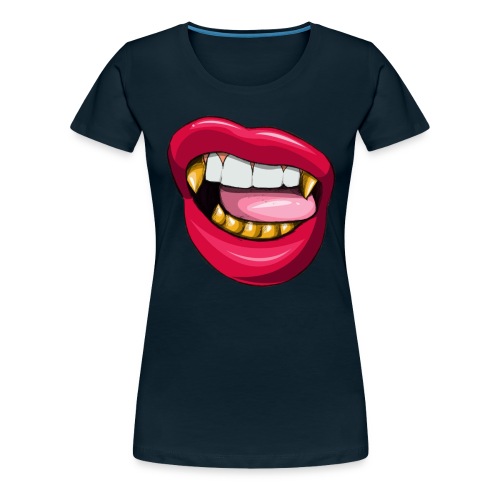 Vampire Grillz - Women's Premium T-Shirt
