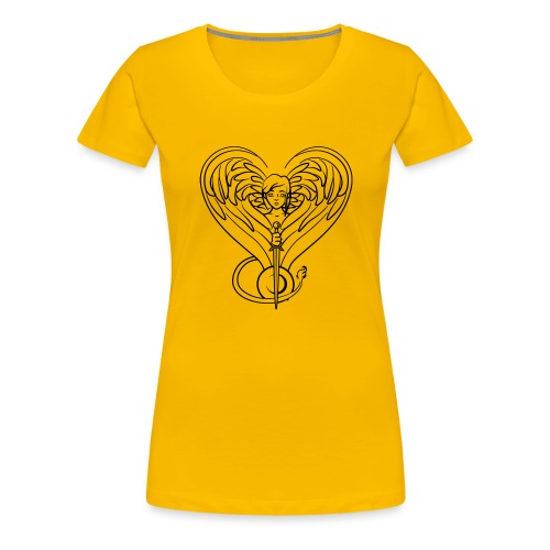 Sphinx valentine - Women's Premium T-Shirt
