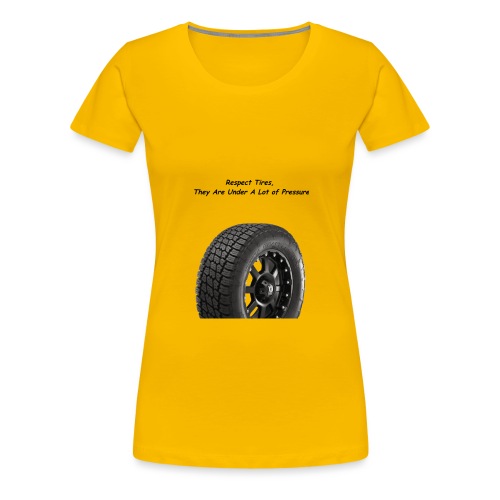Tire Pressure - Women's Premium T-Shirt