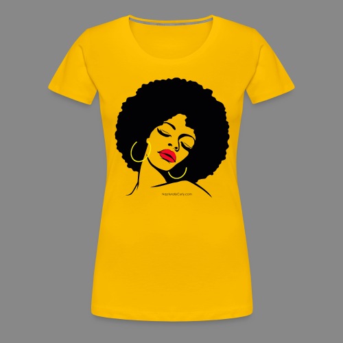 Afro Diva - Women's Premium T-Shirt