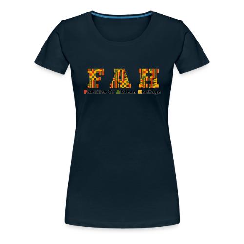 CAIS Families of African Heritage + Core Dragons - Women's Premium T-Shirt