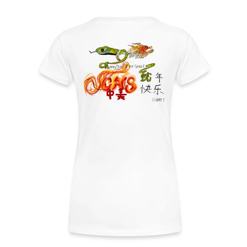 Lunar New Year 2025 MS Design Winner: Claire Y - Women's Premium T-Shirt