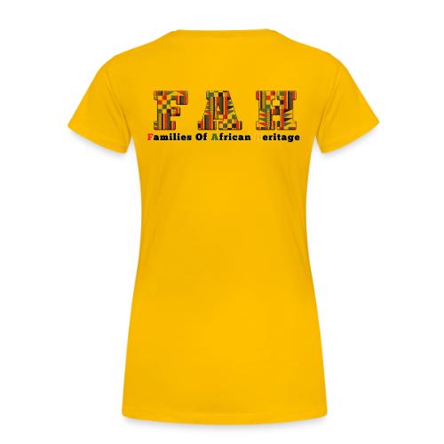 CAIS Families of African Heritage - Women's Premium T-Shirt