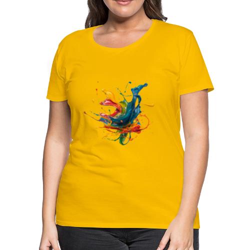 Chromatic Flow - Women's Premium T-Shirt