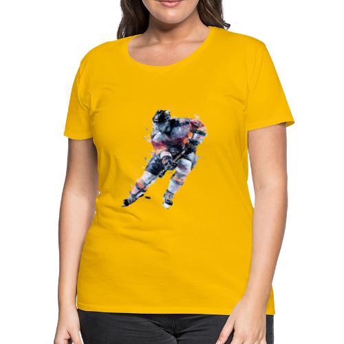Hockey: Frozen Motion - Women's Premium T-Shirt