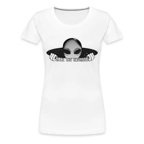 Coming Through Clear - Carl the Crusher - Women's Premium T-Shirt