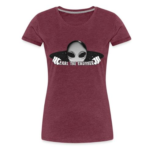 Coming Through Clear - Carl the Crusher - Women's Premium T-Shirt