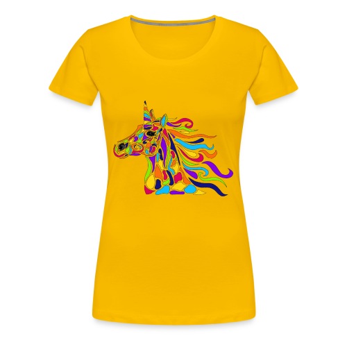 Unicorn Art Deco - Women's Premium T-Shirt