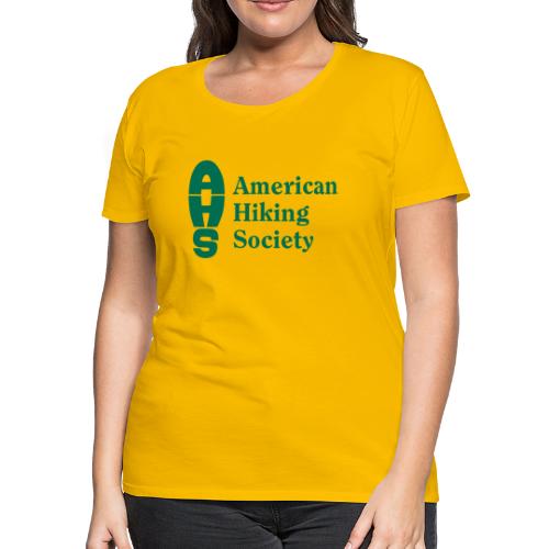AHS logo green - Women's Premium T-Shirt