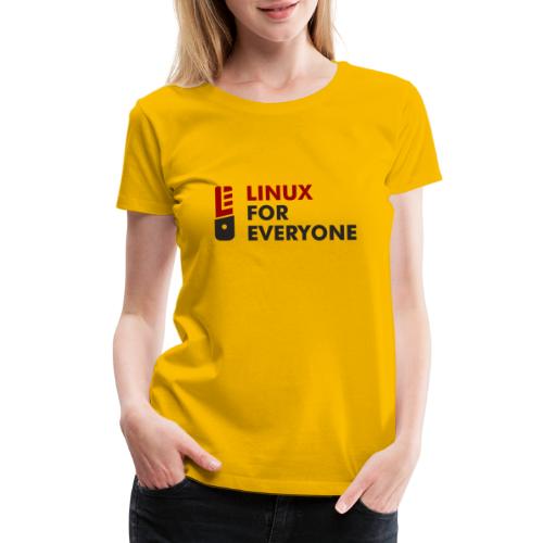 Classic L4E Logo - Women's Premium T-Shirt