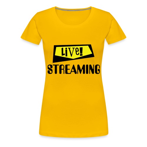 Live Streaming - Women's Premium T-Shirt