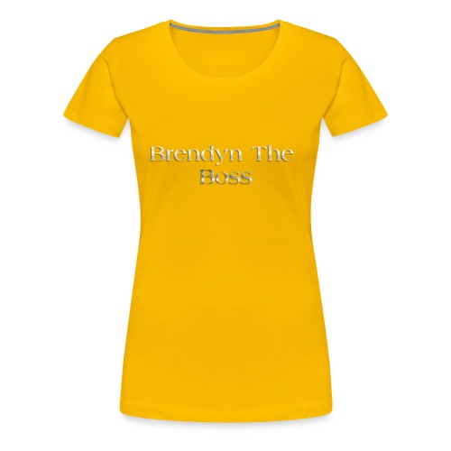 Brendyn The Boss - Women's Premium T-Shirt