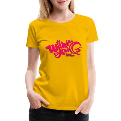 Wahine Kai Logo pink - Women's Premium T-Shirt