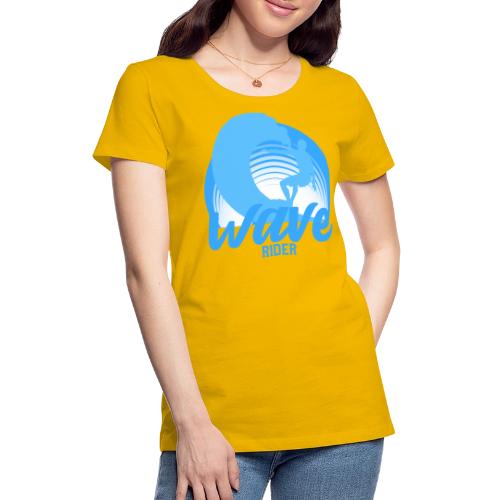 Wave Rider - Women's Premium T-Shirt