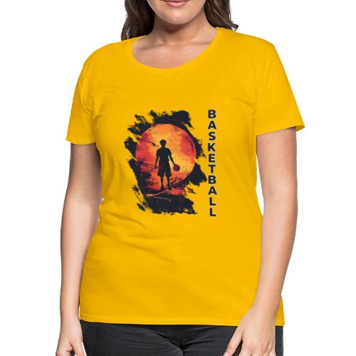 Basketball Blaze - Women's Premium T-Shirt