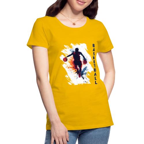 Basketball Hustle - Women's Premium T-Shirt