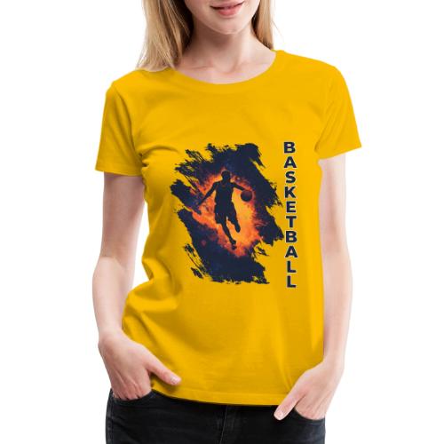 Basketball Focus - Women's Premium T-Shirt