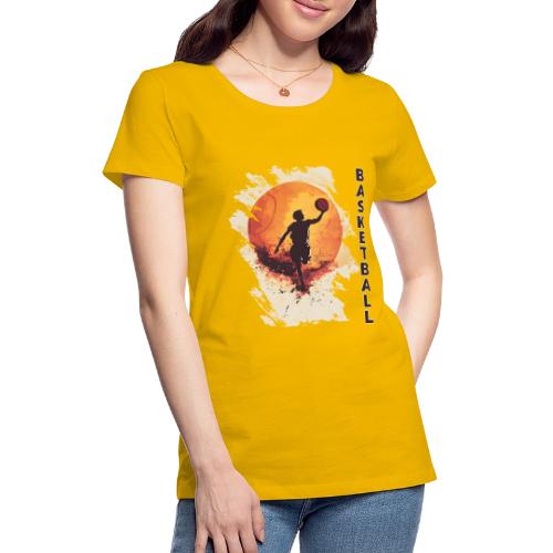 Basketball Stride - Women's Premium T-Shirt