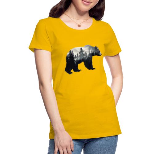 Forest Within the Bear - Women's Premium T-Shirt