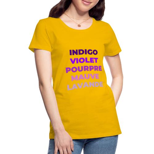 Shades of purple - Women's Premium T-Shirt