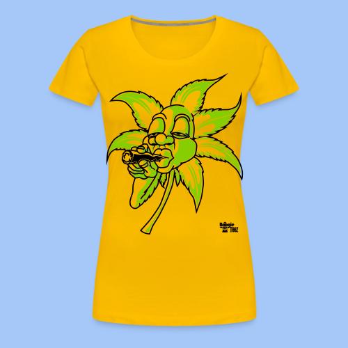 smoking leaf - Women's Premium T-Shirt