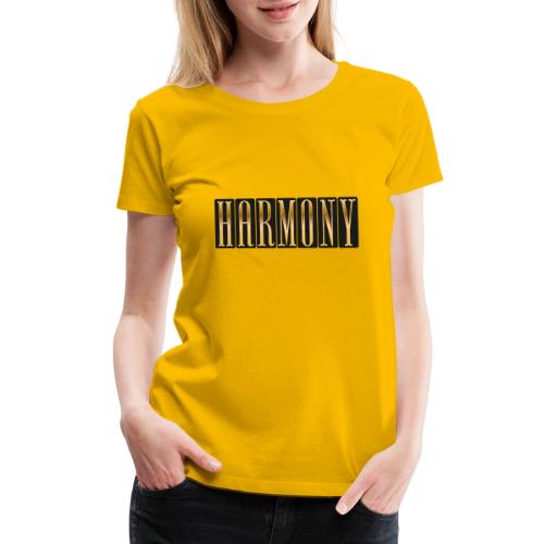 Golden Harmony - Women's Premium T-Shirt
