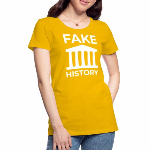 Fake History: Colonial Style Buildings Worldwide - Women's Premium T-Shirt