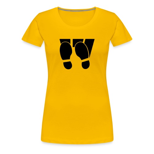 Heel And Toe - Women's Premium T-Shirt