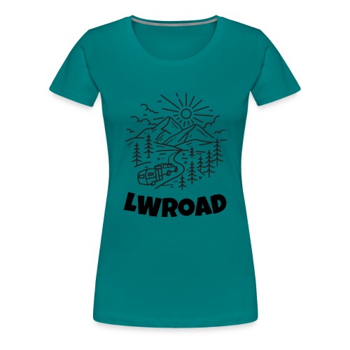 LWRoad YouTube Channel - Women's Premium T-Shirt